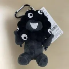 ミャクミャク　黒ミャク　座り　カラビナ付きマスコット