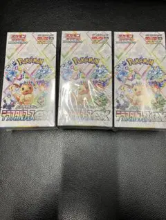 シュリンク付き ポケモンカード テラスタルフェスex 新品未開封3BOX