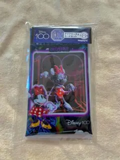 【新品未開封】クリアケース&カードセット/ミニー/ディズニー100