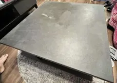 ROCKSTONE ダイニングテーブル 150×90 天然木突板 ブラック脚 - メルカリ