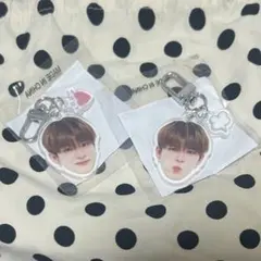 アサヒ 顔アクキー (喜・怒)