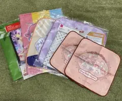 キャラクターハンカチ等8点セット