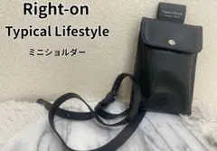 新品・未使用Right-on ミニショルダーTypical Lifestyle
