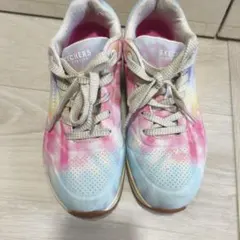 SKECHERS タイダイ スニーカー