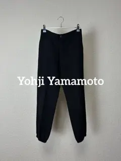 1997AW ヨウジヤマモト ポリエステルスラックス 黒 XS アーカイブ 希少 1997AW ヨウジヤマモト ポリエステルスラックス 黒 XS アーカイブ 希少