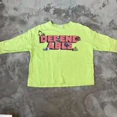 BREEZE 蛍光グリーン 長袖カットソー DEPEND ABLE