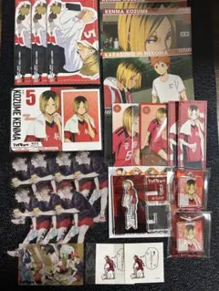 ハイキュー 特典 キーホルダー ステッカー カード