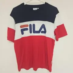 FILA 半袖カットソー トリコロールカラー Mのサムネイル