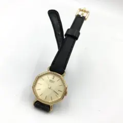 極美品 裏蓋シール付 セイコー クォーツ 2320-5090 ゴールド 整備済