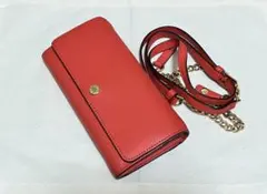 MICHAEL KORS オレンジ　長財布