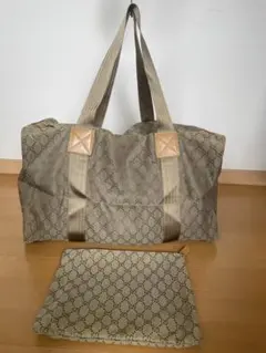 GUCCI グッチ　ボストンバッグ　ナイロンバッグのサムネイル