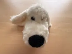 COMO & RAY白い犬のぬいぐるみのサムネイル