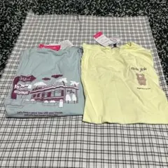ピンクラテ　新品Tシャツ2枚まとめ売り　160