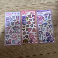 サンリオキャラクターシール 3枚セット
