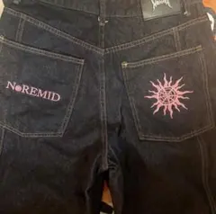 NOREMID ノーリミットリジットデニム ブラック L 希少 - メルカリ