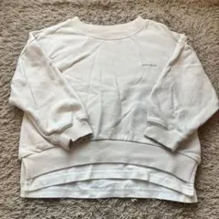 【100cm】petit main レイヤード風トレーナー