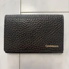 【新品未使用】Orobianco オロビアンコ 牛革 名刺入れ 日本製