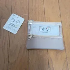 ディズニー チップとデール ダブルジッパーポーチ