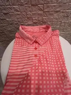 Nike Dri-FIT ピンクポロシャツ