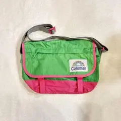 Coleman ショルダーバッグ グリーン/ピンクのサムネイル