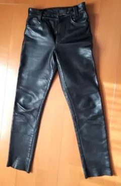 vanson leathers ブラック レザー パンツ 32のサムネイル