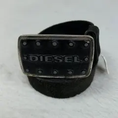 ニ*ム様 イタリア製 DIESEL ベルト 牛革 金具 スタッズ 本革 y2k