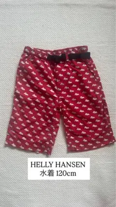 HELlLY HANSEN キッズ水着 120cm 赤