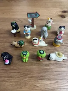 デコレコンコンブル　夏ビーチ動物 13体セット