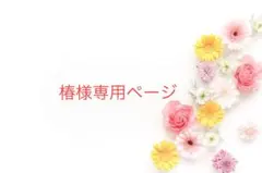 椿さま専用ページ