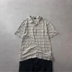archive striped polo shirt y2k street