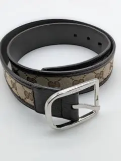 GUCCI グッチ 449716 KY9LN レザーベルト ブラウン系 85 - メルカリ