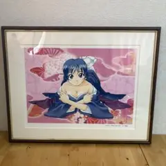 カグラバチ 7巻カバーイラスト 額装ポスター 50名様限定当選品 カグラバチ 7巻カバーイラスト 額装ポスター 50名様限定当選品