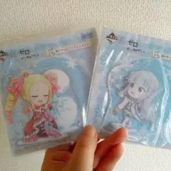 リゼロ アクリルスタンド エミリア ベアトリス