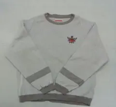 H4 カステルバジャック 刺繍ロゴ入り トレーナー