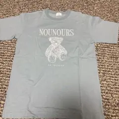 merry jennyテディベアプリント Tシャツ Fサイズのサムネイル