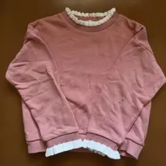 BRANSHES トレーナー ピンク 110cm