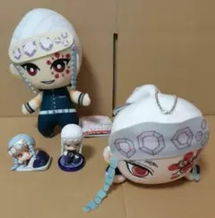 鬼滅の刃 宇髄天元 ミニフィギュア ともぬい エクストラ寝そべりぬいぐるみ