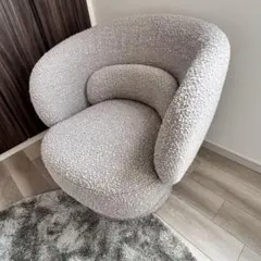 ZARA  ボア チェア　椅子　送料込み ZARA HOME ボア チェア 椅子 送料込み - メルカリ