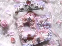 マカロンバインダー　ハンドメイド　コレクトブック　白　ピンク　リボンA51️⃣8️⃣