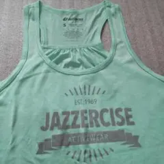 JAZZERCISE タンクトップ S ミントグリーン