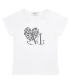 MUCENTムセント　シエラホピハート半袖Tシャツ レオパード柄シール、タグ付き
