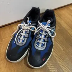ナイキエアーフットスケープ、初代NIKE AIR スニーカー US12.白ブルー 