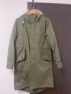 フレッドペリー fredperry S モッズコート オリーブグリーン