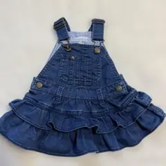 babyGap デニムオーバーオールワンピース 70cm