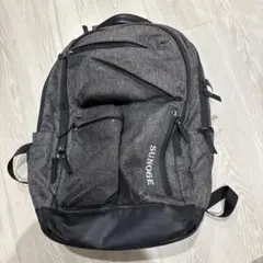 SUNOGE 多機能リュックサック グレー