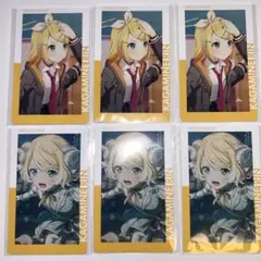プロセカ 鏡音リン エピカ 25A 26C 6枚セット 箔押し2枚入り - メルカリ