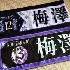乃木坂46 梅澤美波 マフラータオル バスラ