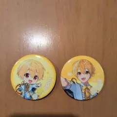 すとぷり　るうとくん　 缶バッジ　2個セット