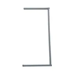 無印良品　ユニットシェルフ用帆立補強パーツ８４ｃｍ（グレー）×1個