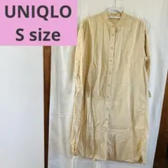UNIQLOユニクロ｜コットンギャザーロングワンピース